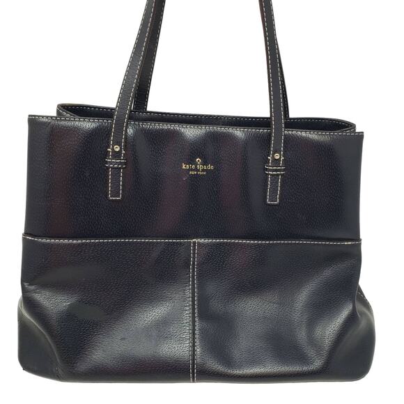 Kate Spade Smooth Leather Large Satchel RESHOOT - Picture 1 of 10
